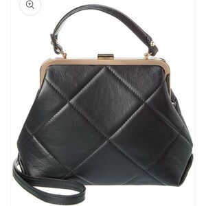 PERSAMAN NEW YORK
Laila Quilted Satchel Elegant Black Quilted Handbag